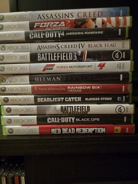 Xbox 360 Game Disc Bundle - Mixed Titles 12 Games Best Of The Best